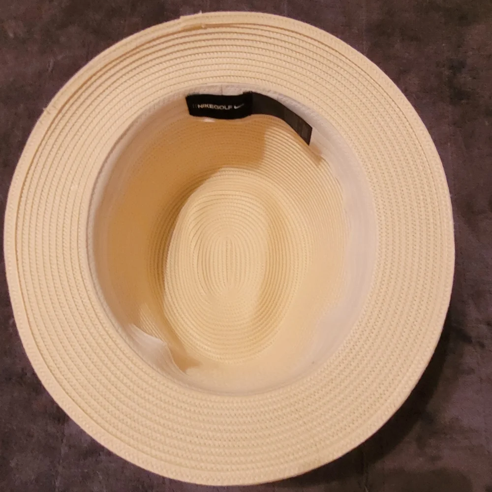 (NWOT) Nike Womens Tan Golf Summer Sun Hat - Picture 3 of 6